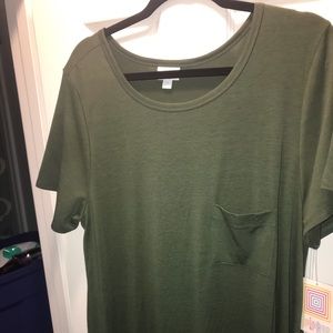 2xl Army green Lularoe Carly